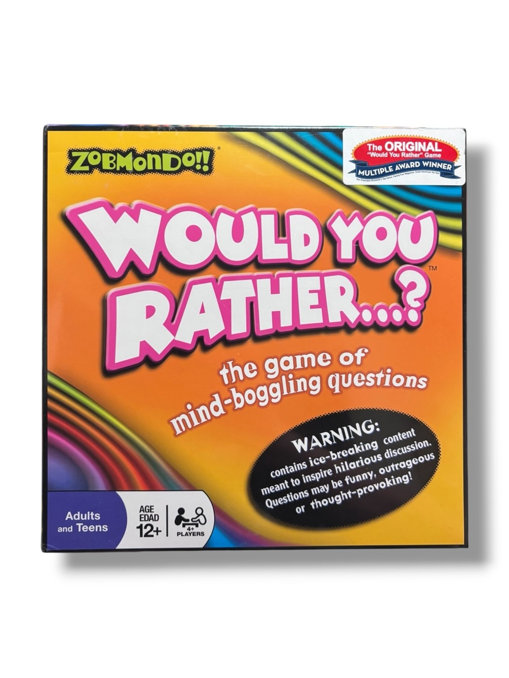 ZOBMONDO Would You Rather Classic Board Game NEW